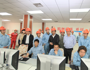 The supervision of the state administration of work safety for investigators to our factory inspection guidance